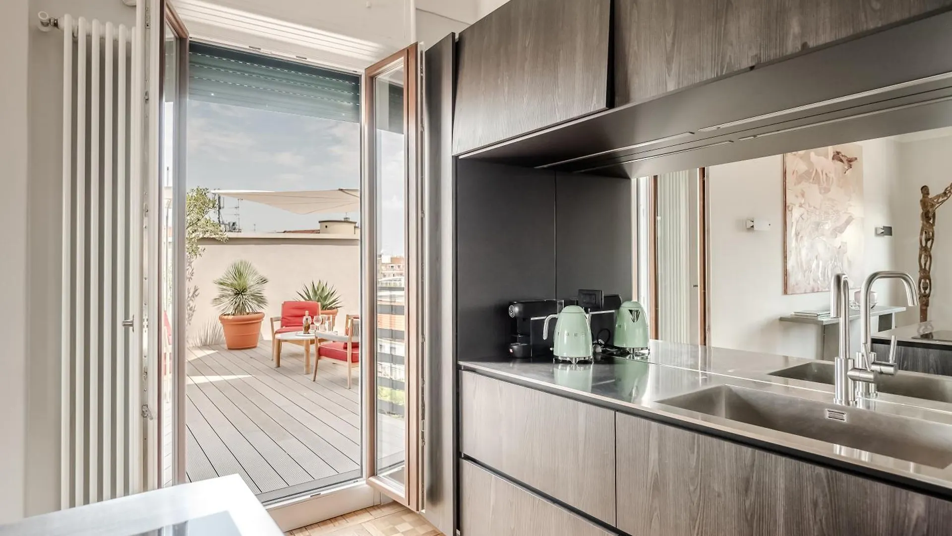 Cadamosto Art Penthouse With Terrace R&R Milán Apartamento